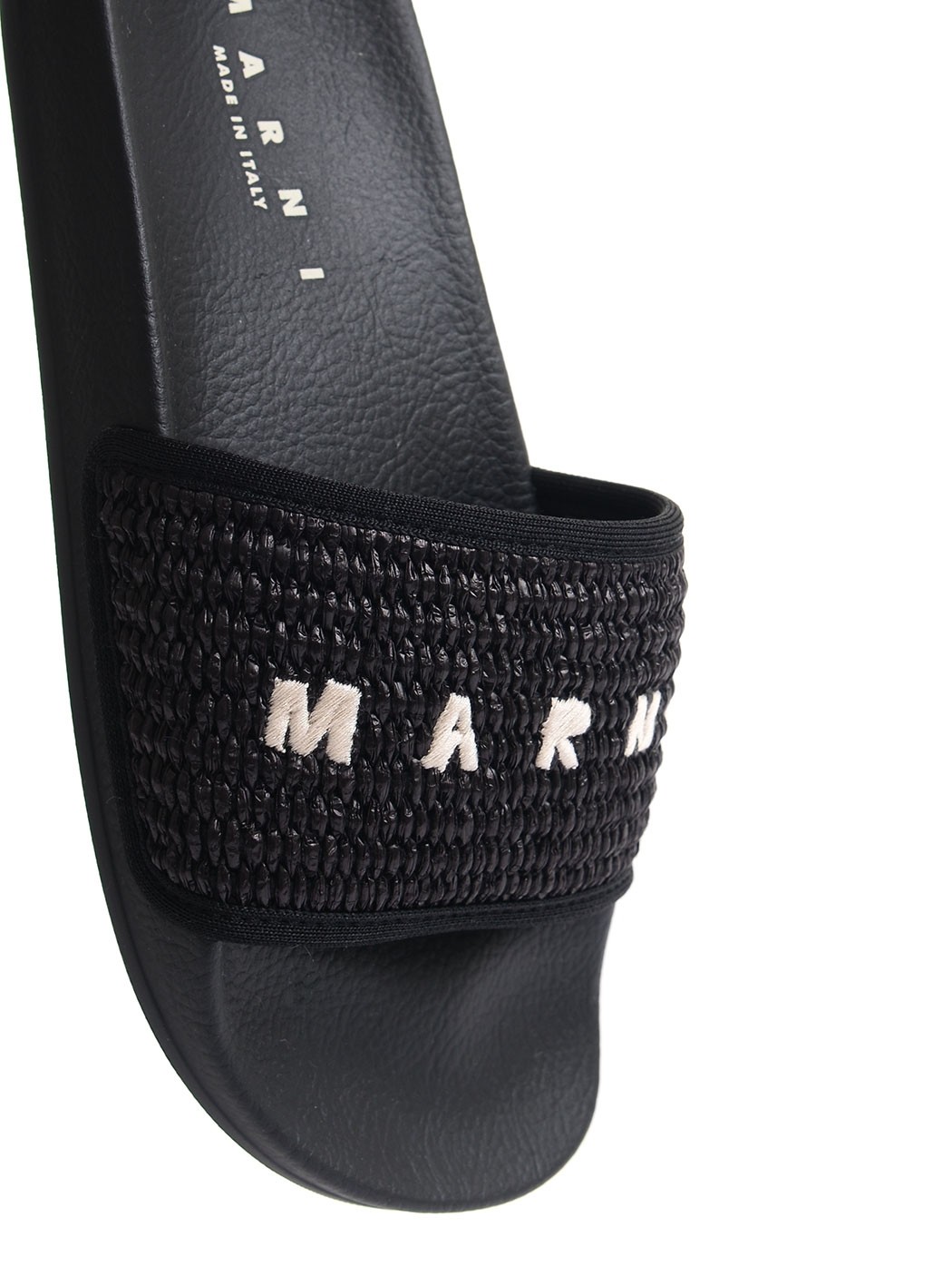 Marni raffia slides  SS23 | Chirulli.com