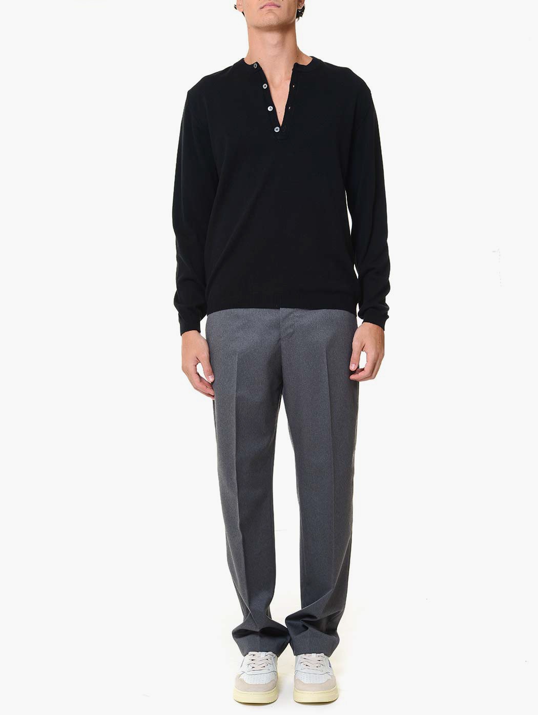 AMARANTO - MAGLIA - Uomo - AC0051-NERO