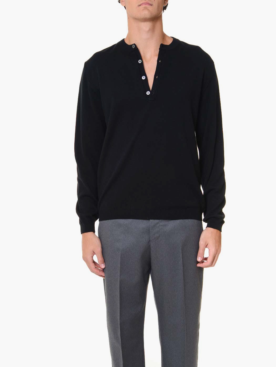 AMARANTO - MAGLIA - Uomo - AC0051-NERO