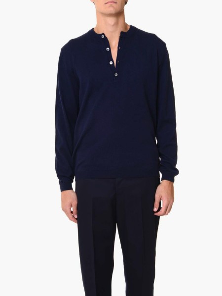 AMARANTO - MAGLIA - Uomo - AC0051-NAVY
